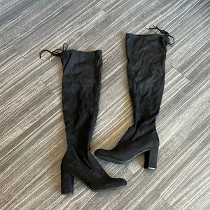 💋Over the knee tie boots